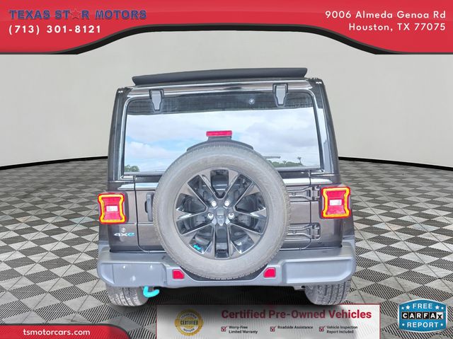 2022 Jeep Wrangler Unlimited Sahara 4xe | Houston, TX | Texas Star Motors 2022 Jeep Wrangler Unlimited Sahara 4xe | Houston, TX | Texas Star Motors