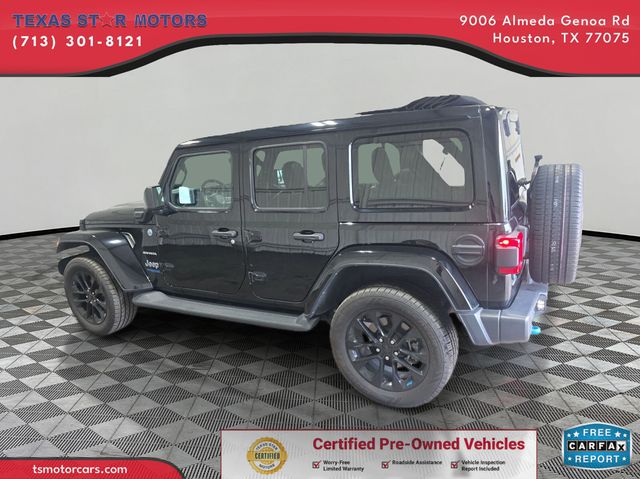 2022 Jeep Wrangler Unlimited Sahara 4xe 2022 Jeep Wrangler Unlimited Sahara 4xe