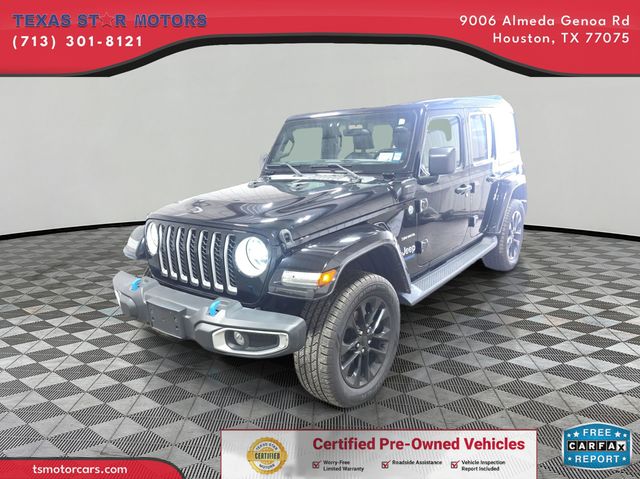 2022 Jeep Wrangler Unlimited Sahara 4xe | Houston, TX | Texas Star Motors 2022 Jeep Wrangler Unlimited Sahara 4xe | Houston, TX | Texas Star Motors