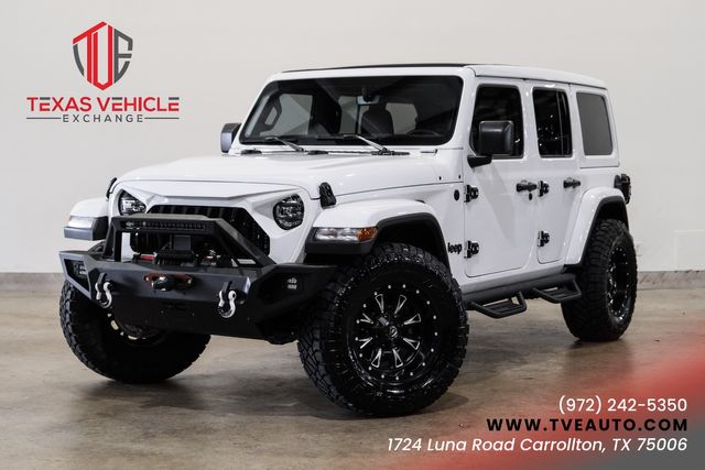 2022 Jeep Wrangler Unlimited Sahara Altitude, 4X4, SKY TOP, 8K | Carrollton, TX | Texas Vehicle Exchange