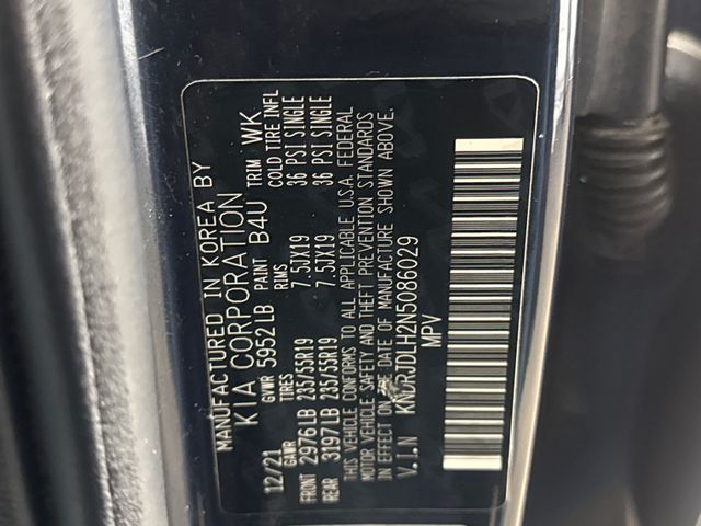 2022 Kia SORENTO SX 2022 Kia SORENTO SX