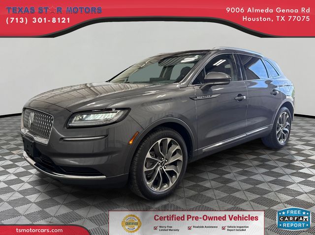 2022 Lincoln NAUTILUS RESERVE