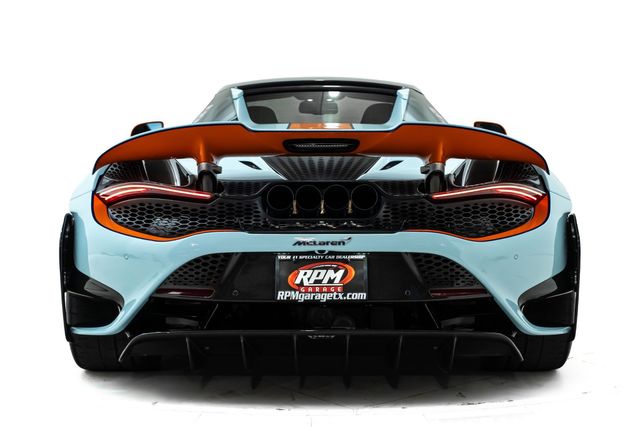 2022 McLaren 765LT Spider Full MSO Gulf Livery 1 of 5 Ever