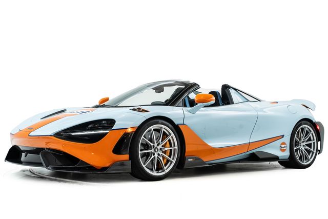 パ*ン様 カーリーメイプル　ハードメイプル　激杢　7A 2022 McLaren 765LT Spider Full MSO Gulf Livery 1 of 5 Ever