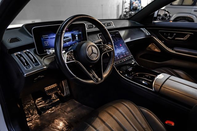 2022 Mercedes-Benz S 500 4MATIC White Magno Matte AMG 3D TECH 22" Vossen TX | Dallas, TX | East Dallas Diesel 2022 Mercedes-Benz S 500 4MATIC White Magno Matte AMG 3D TECH 22" Vossen TX | Dallas, TX | East Dallas Diesel