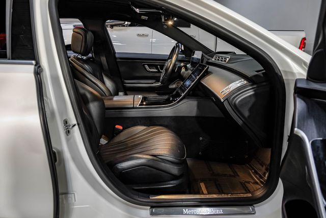 2022 Mercedes-Benz S 500 4MATIC White Magno Matte AMG 3D TECH 22" Vossen TX | Dallas, TX | East Dallas Diesel 2022 Mercedes-Benz S 500 4MATIC White Magno Matte AMG 3D TECH 22" Vossen TX | Dallas, TX | East Dallas Diesel