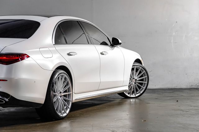 2022 Mercedes-Benz S 500 4MATIC White Magno Matte AMG 3D TECH 22" Vossen TX | Dallas, TX | East Dallas Diesel 2022 Mercedes-Benz S 500 4MATIC White Magno Matte AMG 3D TECH 22" Vossen TX | Dallas, TX | East Dallas Diesel
