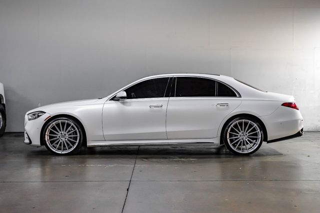 2022 Mercedes-Benz S 500 4MATIC White Magno Matte AMG 3D TECH 22" Vossen TX | Dallas, TX | East Dallas Diesel 2022 Mercedes-Benz S 500 4MATIC White Magno Matte AMG 3D TECH 22" Vossen TX | Dallas, TX | East Dallas Diesel
