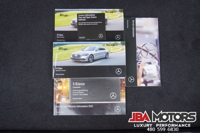 2022 Mercedes-Benz S-Class S 580 Sedan S580 S Class 580 4MATIC AWD Highly Optioned | MESA, AZ | JBA MOTORS 2022 Mercedes-Benz S-Class S 580 Sedan S580 S Class 580 4MATIC AWD Highly Optioned | MESA, AZ | JBA MOTORS
