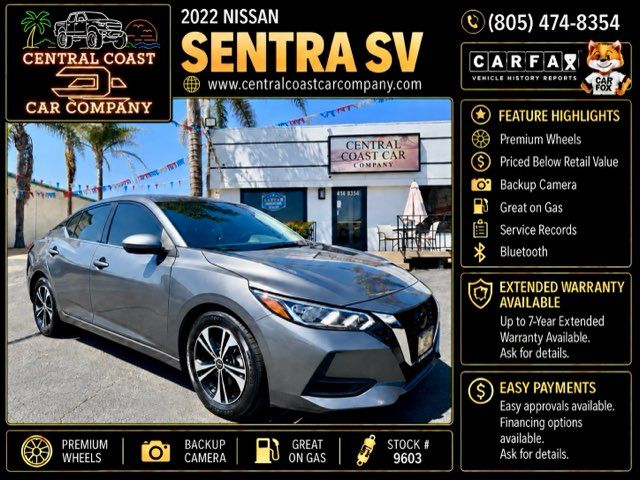 2022 Nissan Sentra SV
