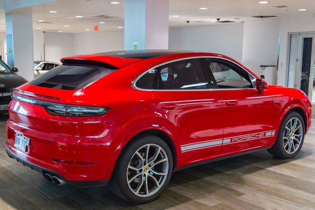 2022 Porsche Cayenne Coupe AWD Carmine Red 20" Cayenne Sport Wheels