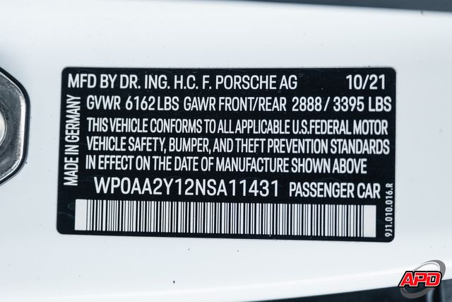 2022 Porsche Taycan 2022 Porsche Taycan