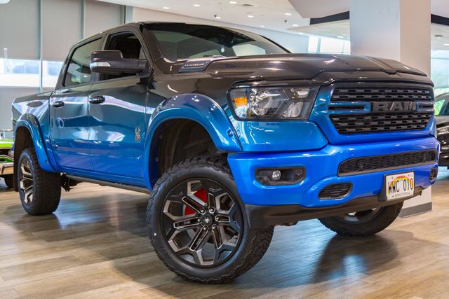 2022 RAM 1500 4WD Lifted 6" Black Widow at Autosource, photo 1