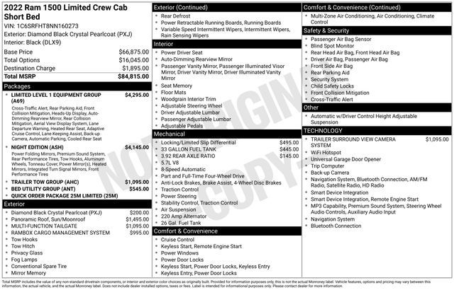 2022 Ram 1500 Limited