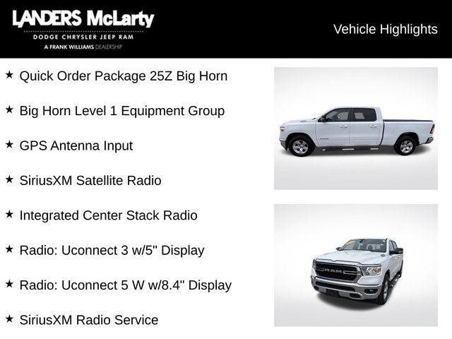 2022 Ram 1500 Big Horn/Lone Star
