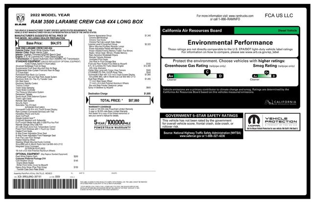 2022 Ram 3500 Laramie 2022 Ram 3500 Laramie