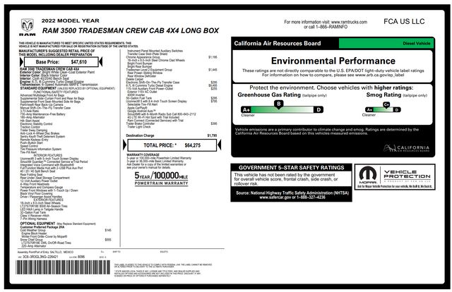 2022 Ram 3500 Tradesman 2022 Ram 3500 Tradesman