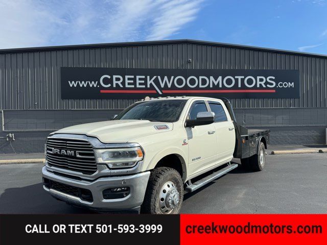 2022 Ram 3500 FLATBED Laramie 4x4 Dually Cummins Diesel LowMiles
