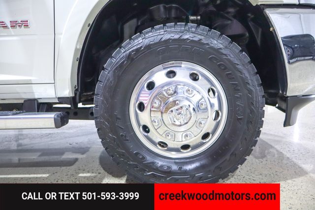 2022 Ram 3500 FLATBED Laramie 4x4 Dually Cummins Diesel LowMiles