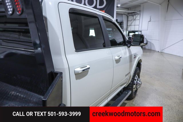 2022 Ram 3500 FLATBED Laramie 4x4 Dually Cummins Diesel LowMiles 2022 Ram 3500 FLATBED Laramie 4x4 Dually Cummins Diesel LowMiles