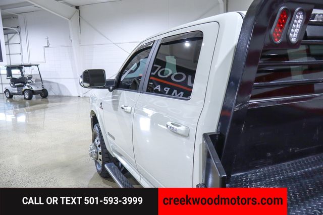 2022 Ram 3500 FLATBED Laramie 4x4 Dually Cummins Diesel LowMiles 2022 Ram 3500 FLATBED Laramie 4x4 Dually Cummins Diesel LowMiles
