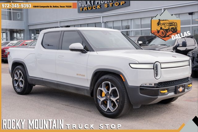 2022 Rivian R1T Adventure CREW CAB AWD / LOADED / GLACIER WHITE | Austin, TX | Rocky Mountain Truck Stop Austin