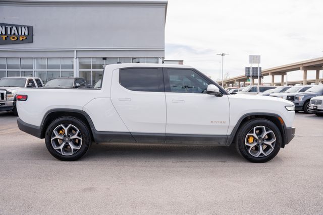 2022 Rivian R1T Adventure CREW CAB AWD / LOADED / GLACIER WHITE | Dallas, TX | Rocky Mountain Truck Stop Dallas 2022 Rivian R1T Adventure CREW CAB AWD / LOADED / GLACIER WHITE | Dallas, TX | Rocky Mountain Truck Stop Dallas