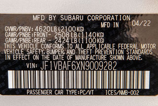 2022 Subaru WRX Premium | Van Nuys, CA | Stellar Auto INC. 2022 Subaru WRX Premium | Van Nuys, CA | Stellar Auto INC.