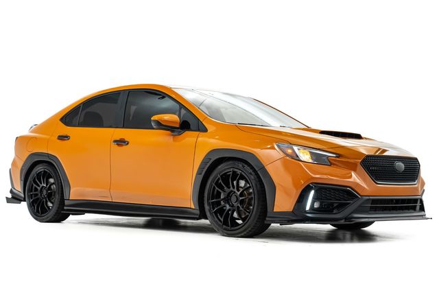 2022 Subaru WRX with Many Upgrades in Rare Solar Orange Pearl