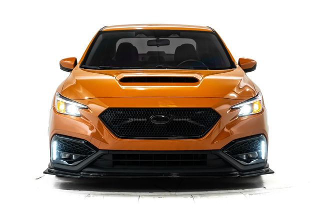 2022 Subaru WRX with Many Upgrades in Rare Solar Orange Pearl