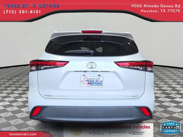 2022 Toyota HIGHLANDER XLE 2022 Toyota HIGHLANDER XLE