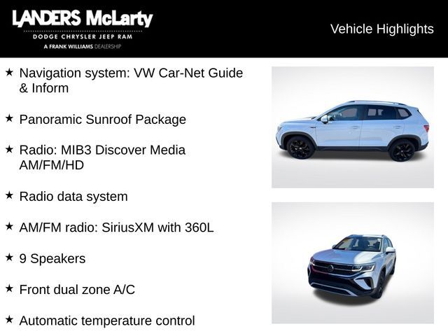 2022 Volkswagen Taos SEL