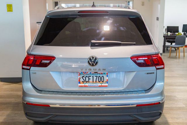 2022 Volkswagen Tiguan SE 4Motion 3rd row