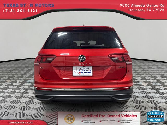 2022 Volkswagen TIGUAN SE 2022 Volkswagen TIGUAN SE