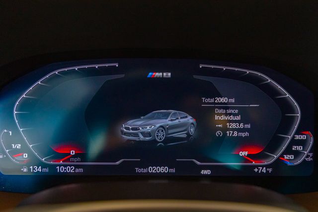 2023 BMW M8 Competition xdrive Gran Coupe Frozen Pure  Carbon Exterior Package