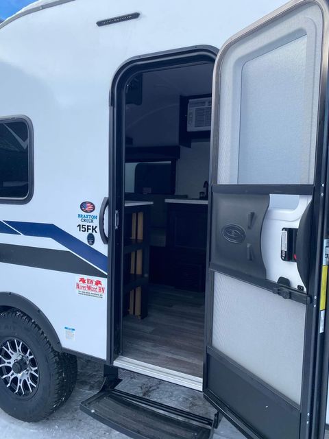 2023 Bushwacker Plus 15FK Teardrop Front kitchen 15FK Teardrop | Mandan ...