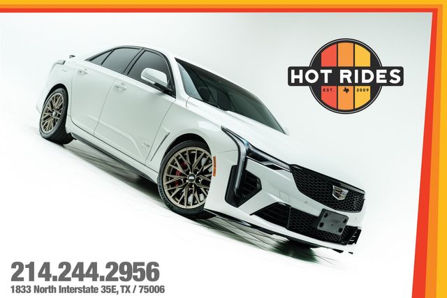 2023 Cadillac CT4-V Blackwing Rare Rift Metallic Many Options | Carrollton, TX | Texas Hot Rides