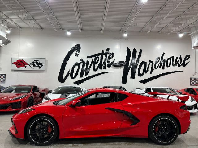 2023 Chevrolet Corvette Coupe Z51, FE4, AE4, HW, Suede, Red Belts, 21k | Dallas, Texas | Corvette Warehouse 