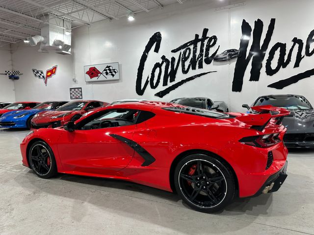 2023 Chevrolet Corvette Coupe Z51, FE4, AE4, HW, Suede, Red Belts, 21k | Dallas, Texas | Corvette Warehouse 