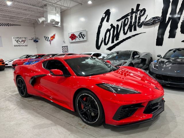 2023 Chevrolet Corvette Coupe Z51, FE4, AE4, HW, Suede, Red Belts, 21k | Dallas, Texas | Corvette Warehouse 
