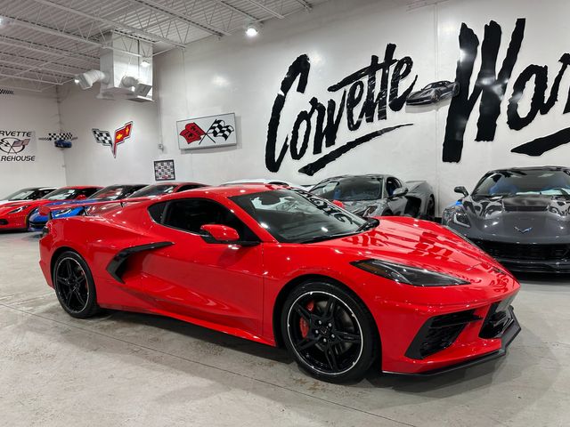 2023 Chevrolet Corvette Coupe Z51, FE4, AE4, HW, Suede, Red Belts, 21k | Dallas, Texas | Corvette Warehouse 