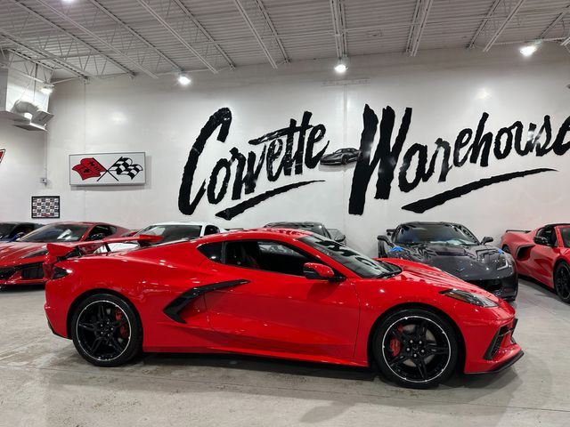 2023 Chevrolet Corvette Coupe Z51, FE4, AE4, HW, Suede, Red Belts, 21k | Dallas, Texas | Corvette Warehouse 