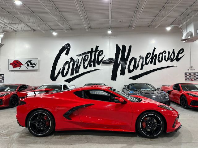 2023 Chevrolet Corvette Coupe Z51, FE4, AE4, HW, Suede, Red Belts, 21k | Dallas, Texas | Corvette Warehouse 