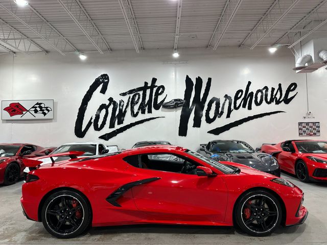 2023 Chevrolet Corvette Coupe Z51, FE4, AE4, HW, Suede, Red Belts, 21k | Dallas, Texas | Corvette Warehouse 