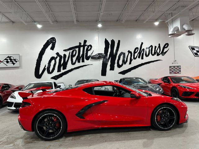 2023 Chevrolet Corvette Coupe Z51, FE4, AE4, HW, Suede, Red Belts, 21k | Dallas, Texas | Corvette Warehouse 