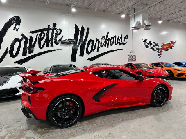 2023 Chevrolet Corvette Coupe Z51, FE4, AE4, HW, Suede, Red Belts, 21k | Dallas, Texas | Corvette Warehouse 