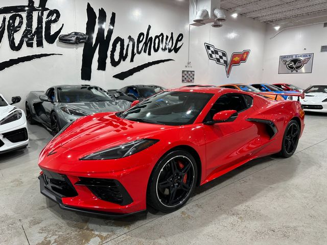 2023 Chevrolet Corvette Coupe Z51, FE4, AE4, HW, Suede, Red Belts, 21k | Dallas, Texas | Corvette Warehouse 