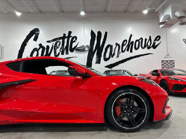 2023 Chevrolet Corvette Coupe Z51, FE4, AE4, HW, Suede, Red Belts, 21k | Dallas, Texas | Corvette Warehouse 