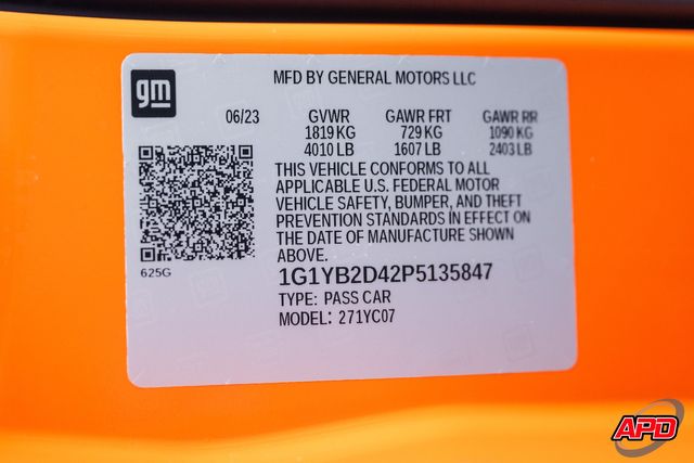 2023 Chevrolet Corvette Stingray 2023 Chevrolet Corvette Stingray