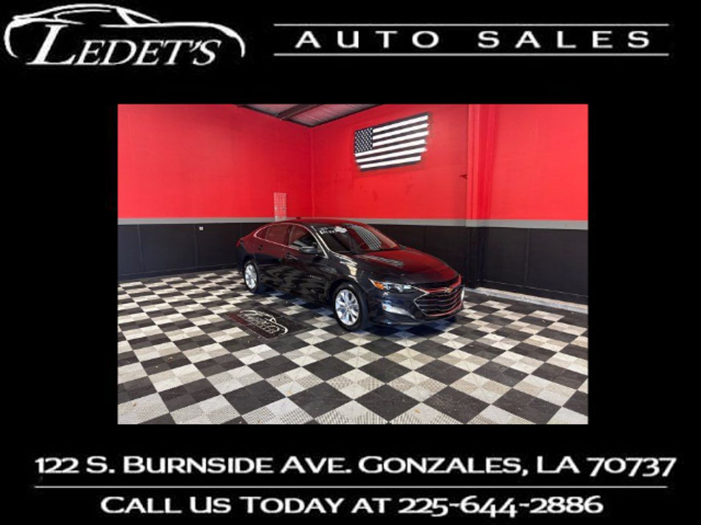 2023 Chevrolet Malibu LT GRAY at Ledet's Auto Sales